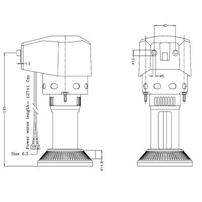 پمپ آب مدل البرز الکتروژن