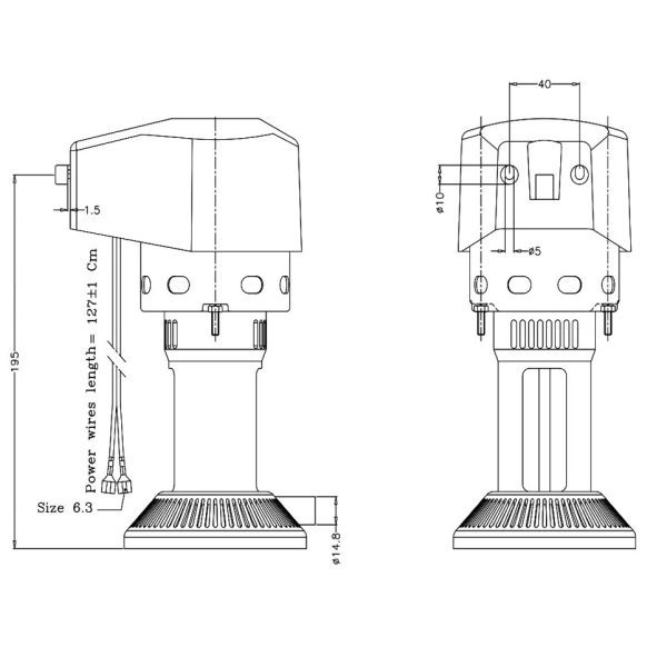 پمپ آب مدل البرز الکتروژن