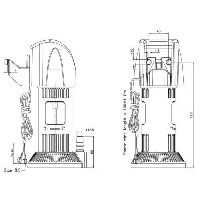 پمپ آب کولر مدل زاگرس (مگنتی) الکتروژن