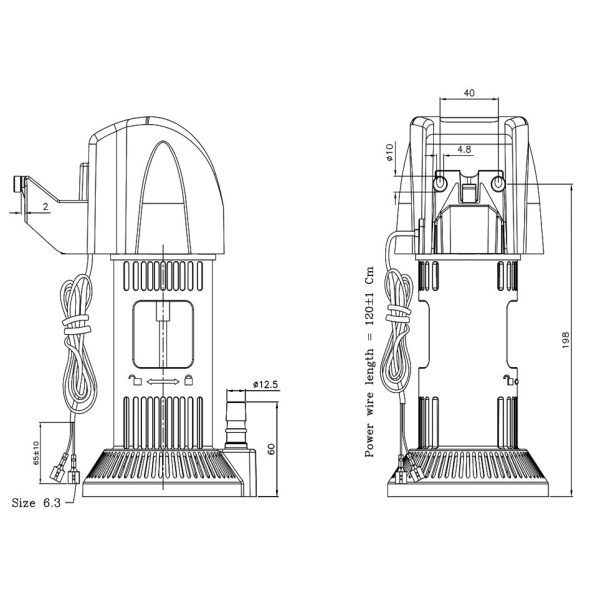 پمپ آب کولر مدل زاگرس (مگنتی) الکتروژن