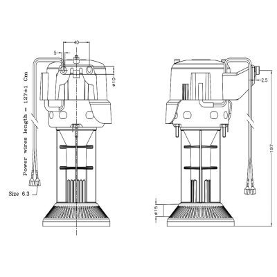 پمپ آب کولر مدل سبلان (مگنتی) الکتروژن