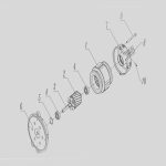 موتور مشعل 550 وات با خازن سری HN670 الکتروژن