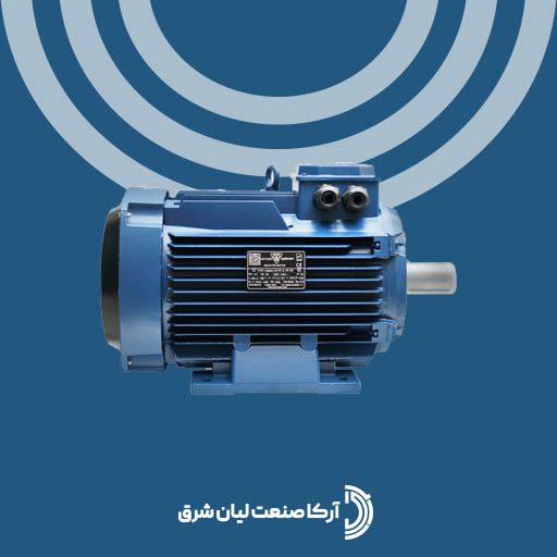 تایپ 132M4B الکتروموتور موتوژن سه فاز 10 اسب 7.5 کیلووات 1500 دور