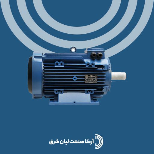 تایپ 160L8C الکتروموتور موتوژن سه فاز 10 اسب 7.5 کیلووات 750 دور