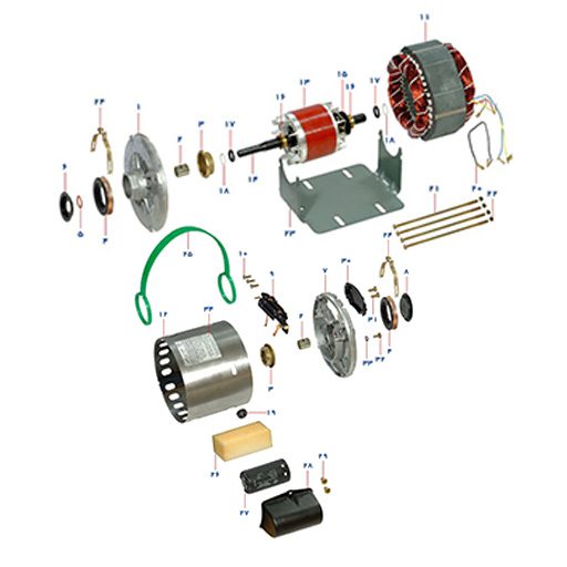 معرفی کامل اجزای انواع موتور کولر آبی