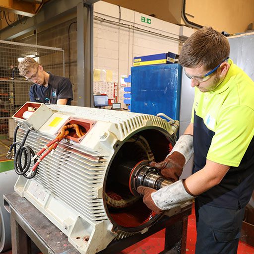 افزایش طول عمر الکتروموتورهای صنعتی با تعمیر و نگهداری اصولی