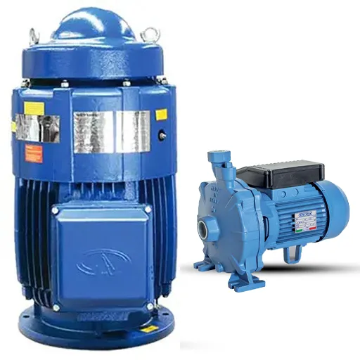 الکتروموتور عمود نصب چیست و چه تفاوتی با موتور افقی دارد؟