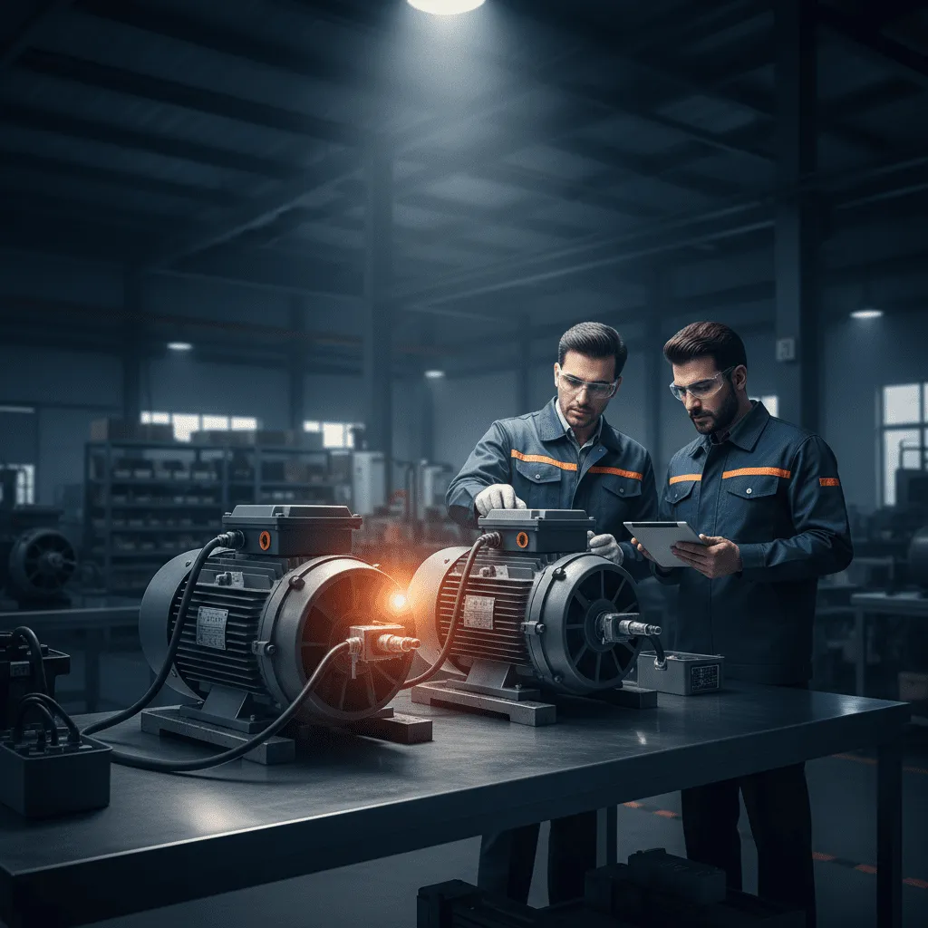 مقایسه فنی موتور الکتروژن اصلی و تقلبی: راهنمای کامل شناسایی + جدول مشخصات