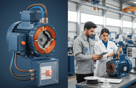 انتخاب بهینه کابل و کلید حرارتی موتور سه فاز: راهنمای کامل و جدول فنی