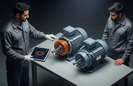 سیم‌پیچ مس در برابر آلومینیوم در موتور کولر: تحلیل فنی عملکرد، راندمان و دوام