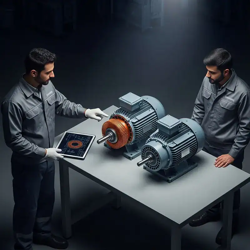 سیم‌پیچ مس در برابر آلومینیوم در موتور کولر: تحلیل فنی عملکرد، راندمان و دوام