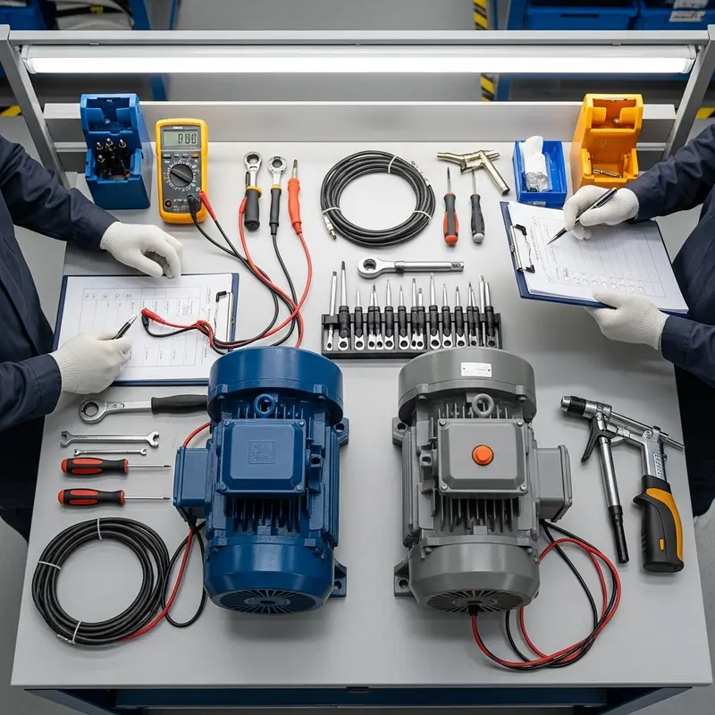 راهنمای فنی و چک لیست جامع نگهداری پیشگیرانه (PM) الکتروموتورهای صنعتی