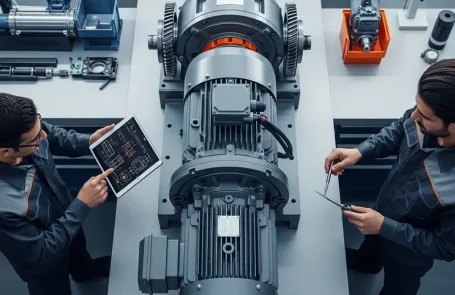 راهنمای فنی انتخاب الکتروموتور موتوژن برای گیربکس صنعتی: پارامترهای کلیدی و محاسبات