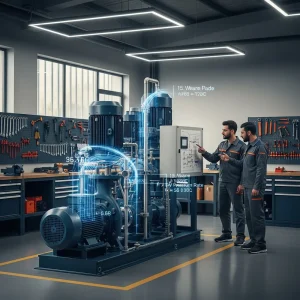 طراحی دقیق بوستر پمپ آبرسانی (فرمول و مثال) | نمایندگی الکتروژن در سعدی تهران