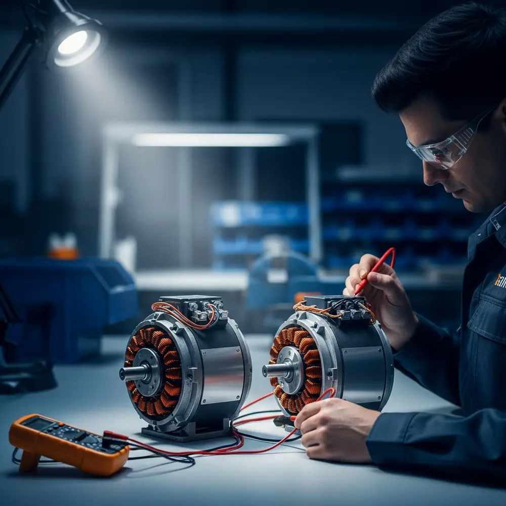 سیم‌پیچ مس در برابر آلومینیوم در پمپ آب کولر: تحلیل فنی، راندمان و طول عمر