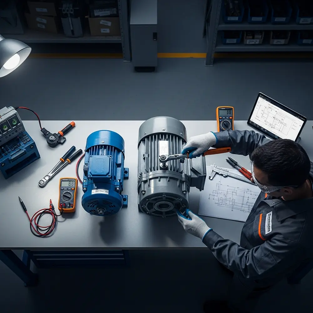 راهنمای فنی انتخاب موتور کولر آبی بر اساس متراژ: محاسبه دقیق اسب بخار (HP)