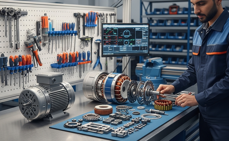 تحلیل فنی و مقایسه موتورهای کولر آبی ۱۴۰۴: راهنمای کامل انتخاب، عیب‌یابی و تعمیرات تخصصی – تصویر 2