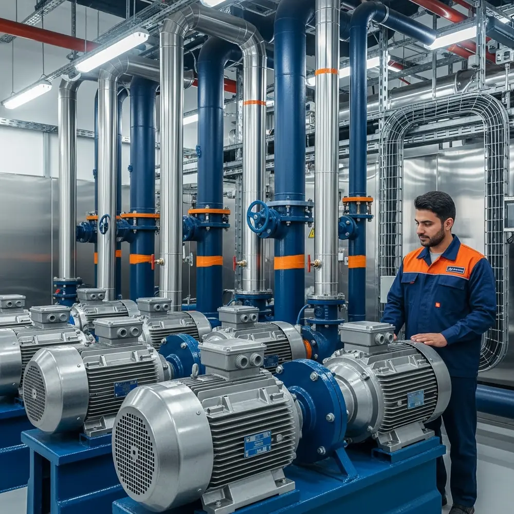 راهنمای فنی کامل بهینه‌سازی مصرف انرژی در سیستم‌های گرمایشی و سرمایشی (۱۴۰۴): از موتورخانه تا پکیج