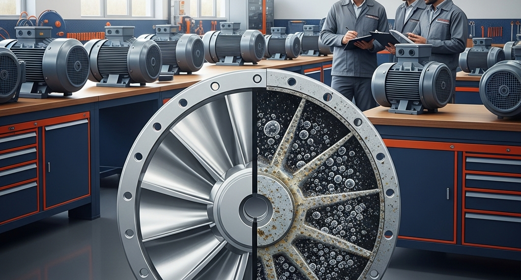 کاویتاسیون پمپ: علائم و راهکارهای پیشگیری از زبان نمایندگی الکتروژن در تهران – تصویر 1