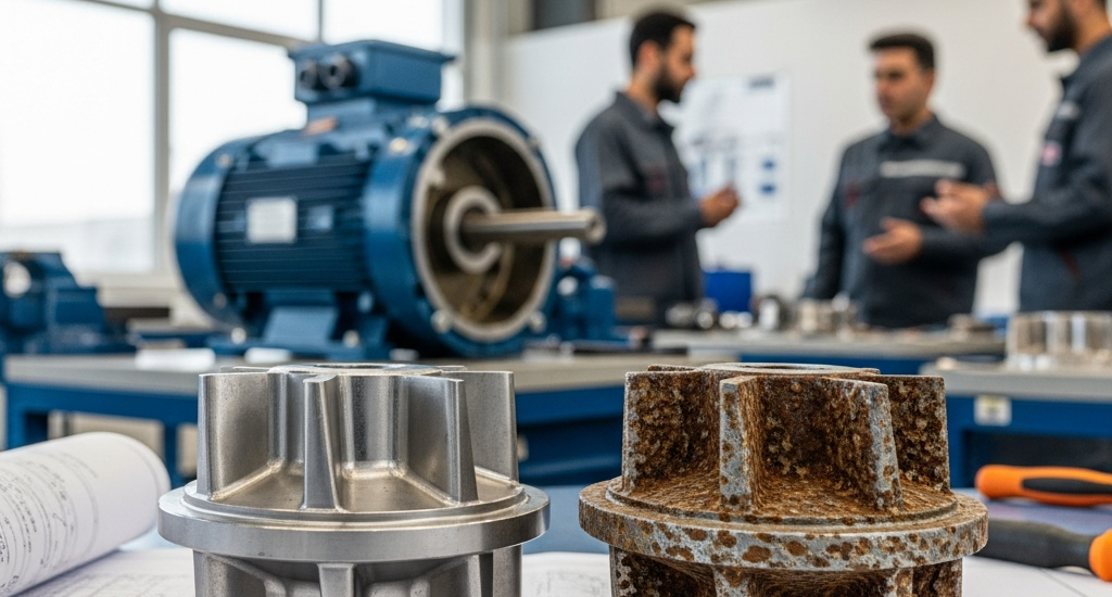 کاویتاسیون پمپ: علائم و راهکارهای پیشگیری از زبان نمایندگی الکتروژن در تهران – تصویر 2