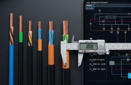 راهنمای جامع انتخاب کابل برق در سال ۱۴۰۴: از محاسبات افت ولتاژ تا انتخاب برای صنعت و ساختمان