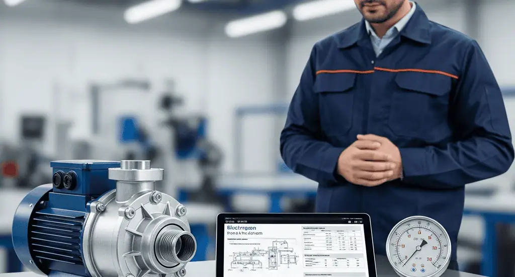 راهنمای فنی انتخاب از لیست قیمت پمپ آب الکتروژن برای جلوگیری از کاویتاسیون – تصویر 1