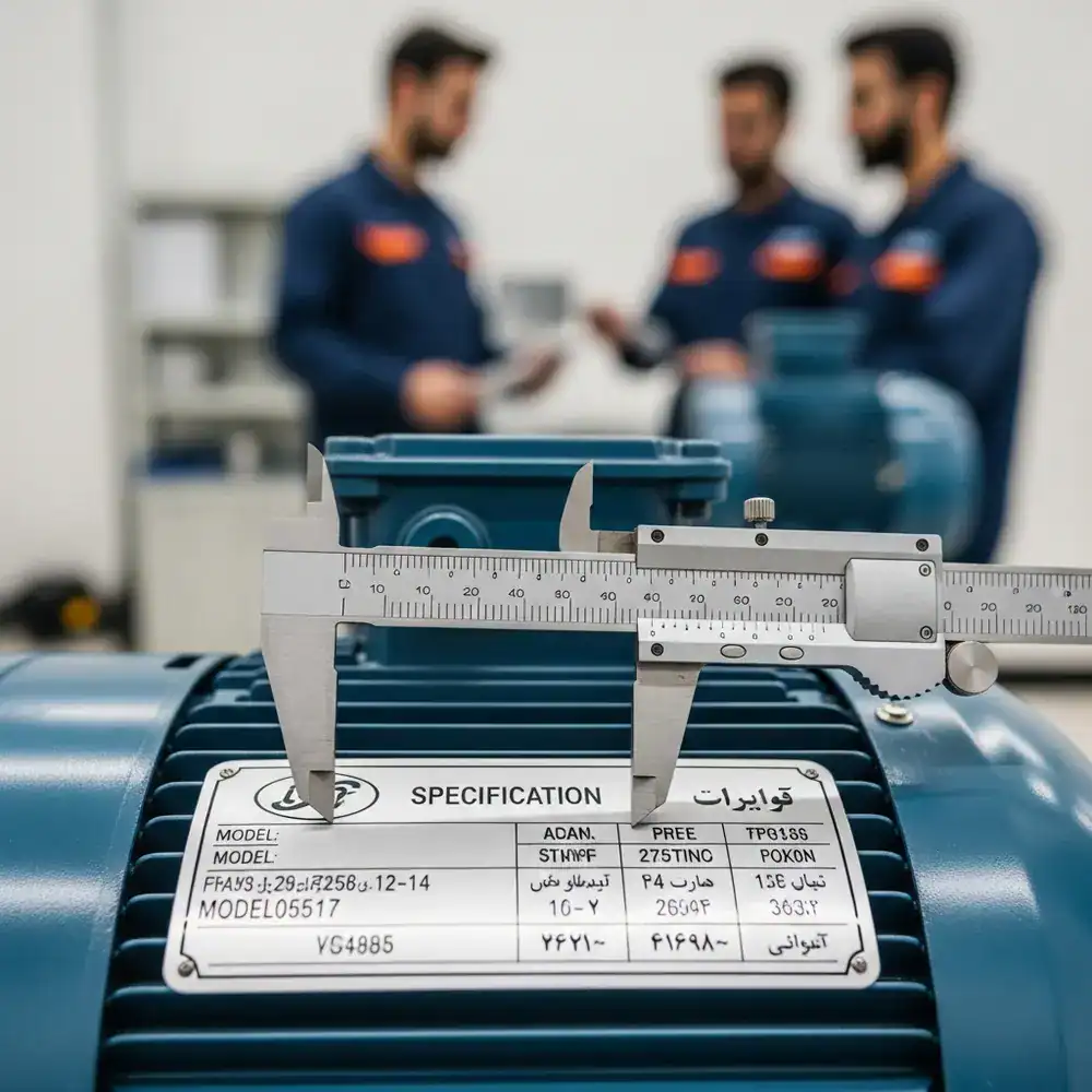 راهنمای کامل استفاده از جدول مشخصات الکتروموتور: گام کلیدی در انتخاب ژنراتور