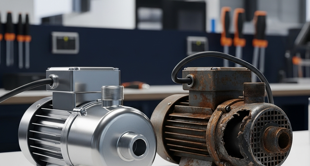 از کجا بفهمیم پمپ آب کولر سوخته؟ | 5 نشانه کلیدی + راهنمای عیبیابی 2 از کجا بفهمیم پمپ آب کولر سوخته؟ | 5 نشانه کلیدی + راهنمای عیبیابی – تصویر 1