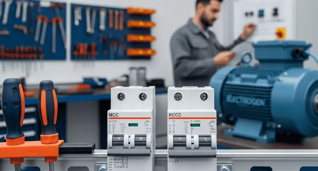 تفاوت کلید مینیاتوری (MCB) و محافظ جان (RCCB): راهنمای انتخاب از کاتالوگ محصولات الکتروژن 3 تفاوت کلید مینیاتوری (MCB) و محافظ جان (RCCB): راهنمای انتخاب از کاتالوگ محصولات الکتروژن – تصویر 2