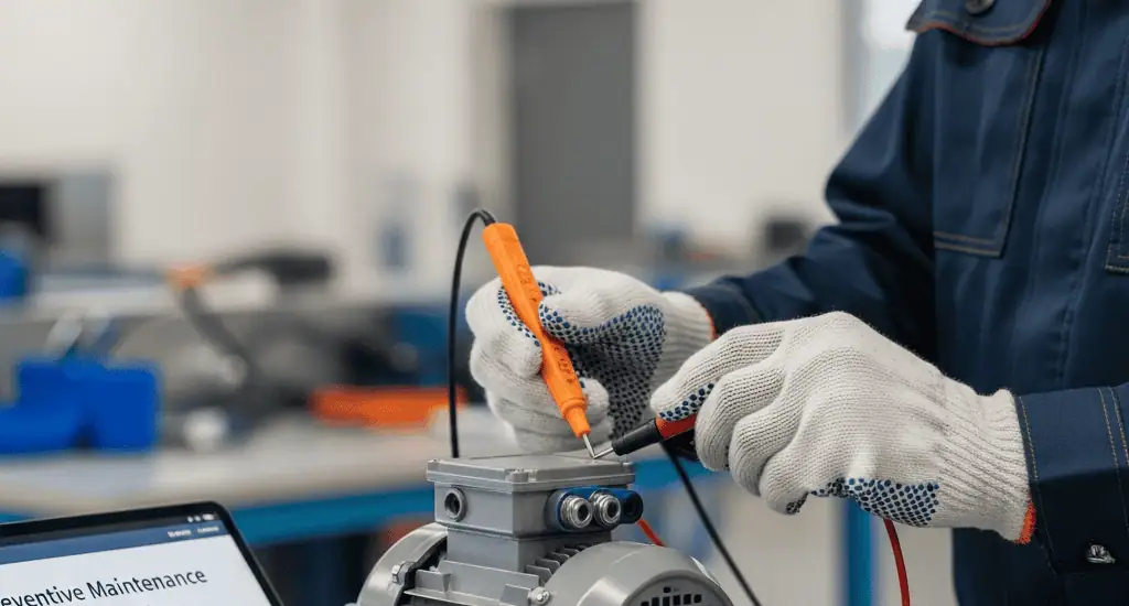 راهنمای جامع نگهداری پیشگیرانه الکترو موتور کوچک در ژنراتورها + چکلیست کامل ۱۴۰۴ 2 راهنمای جامع نگهداری پیشگیرانه الکترو موتور کوچک در ژنراتورها + چکلیست کامل ۱۴۰۴ – تصویر 1