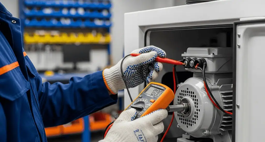 راهنمای جامع نگهداری پیشگیرانه الکترو موتور کوچک در ژنراتورها + چکلیست کامل ۱۴۰۴ 3 راهنمای جامع نگهداری پیشگیرانه الکترو موتور کوچک در ژنراتورها + چکلیست کامل ۱۴۰۴ – تصویر 2